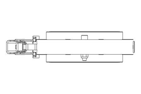 Butterfly valve B DN100 OVO MA H