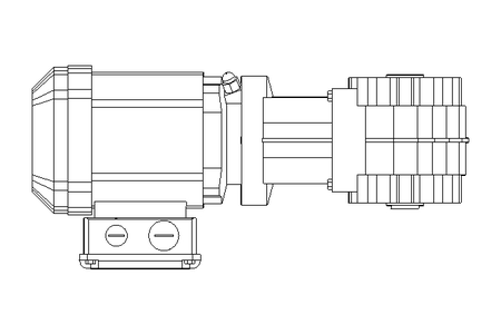 Winkelgetriebemotor 0,37kW 26 1/min