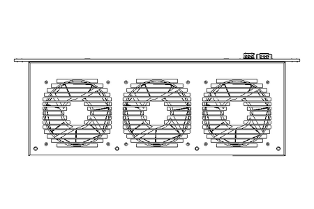 Fan unit 24V 58W