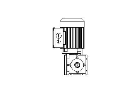 Gear motor 0.09kW 67 1/min