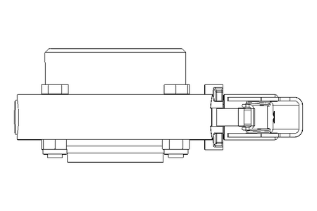 Butterfly valve B DN050 WVM MA F