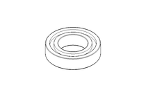 Deep groove ball bearing 61904 2RS 20x37