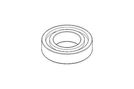 Deep groove ball bearing 61904 2RS 20x37