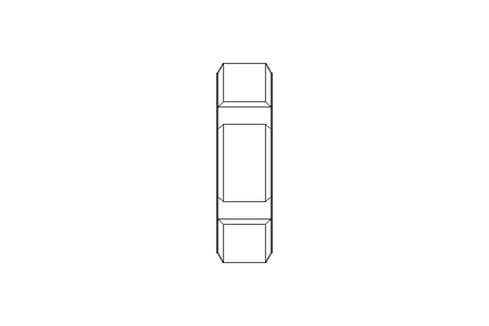 Slotted nut F DN40 1.4404