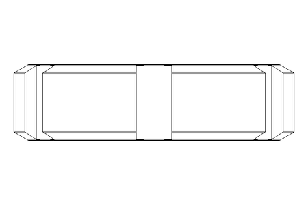 Slotted nut F DN40 1.4404