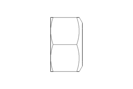 Hexagon nut M10 St-Zn ISO7042