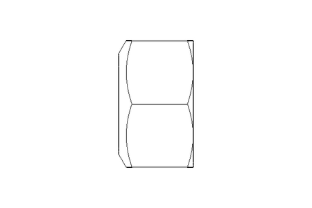 Hexagon nut M10 St-Zn ISO7042