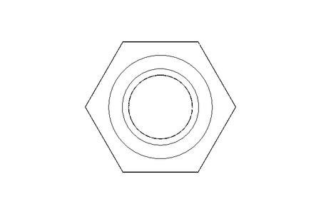 Hexagon nut M10 St-Zn ISO7042