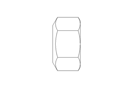 Hexagon nut M10 St-Zn ISO7042