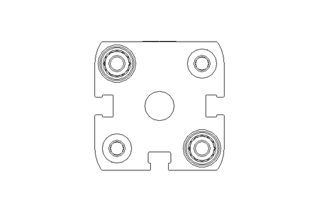 Double-acting cylinder