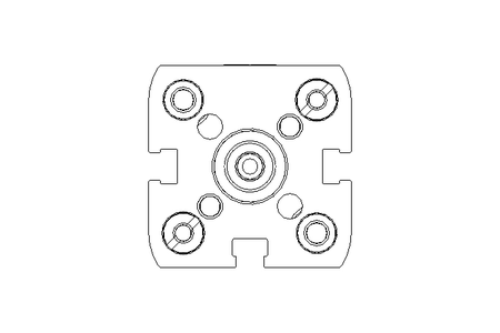 Double-acting cylinder