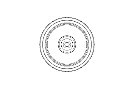 Rubber bellows L=46.2 D=61