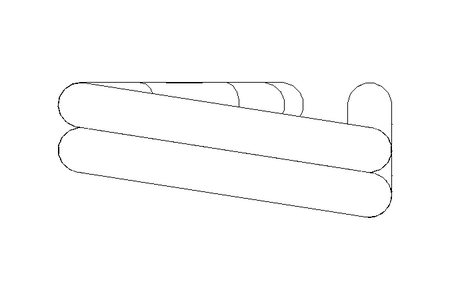 Federstecker 5 DIN 11024 verzinkt