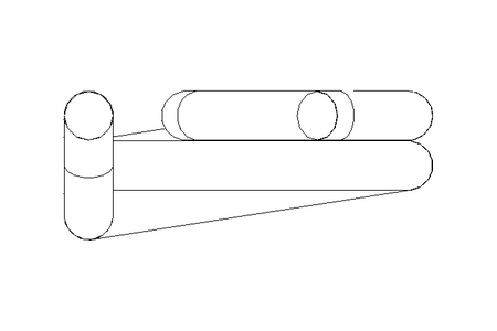 Federstecker 5 DIN 11024 verzinkt