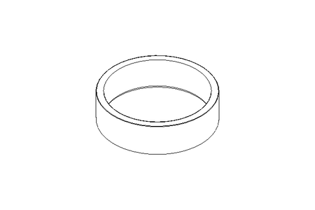 Plain bearing bush XSMMB 22x25x7