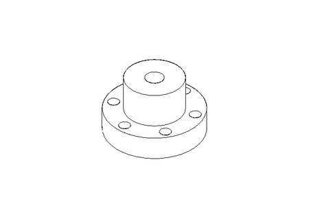 Tuerca con rosca LH TR10x2 PA