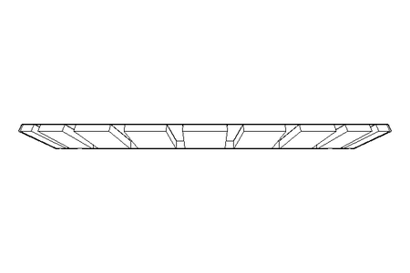 Locking bracket MB8 40x62 St-Zn DIN5406