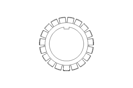 Locking bracket MB8 40x62 St-Zn DIN5406