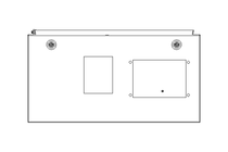 Mesa de comando e tomada externa