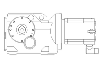 BEVEL GEARED MOTOR