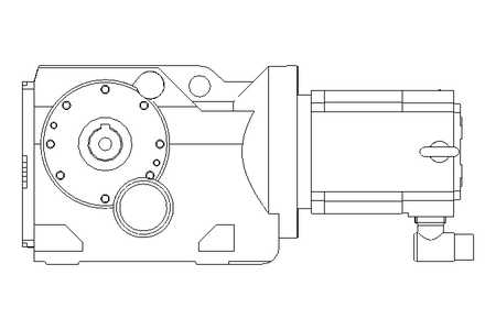 BEVEL GEARED MOTOR