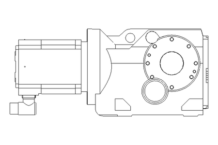 BEVEL GEARED MOTOR