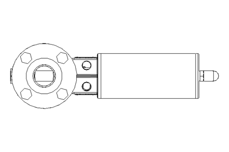 Butterfly valve B DN025 FVF NC F