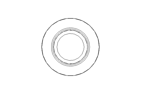 Cap screw M5x45 A2 70 DIN912-KLF