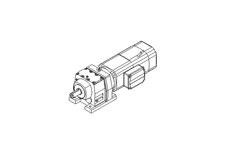 SPUR GEARED MOTOR 15.0 Nm