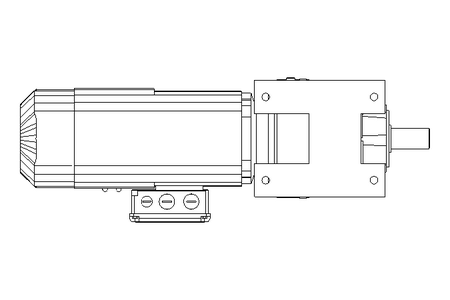 SPUR GEARED MOTOR 15.0 Nm