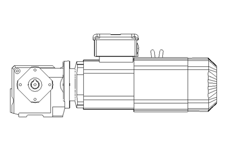 WORM GEAR MOTOR