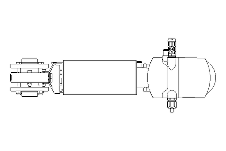 Butterfly valve B DN040 FVF NC E