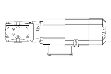 WORM GEAR MOTOR