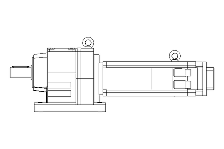 SPUR GEARED MOTOR