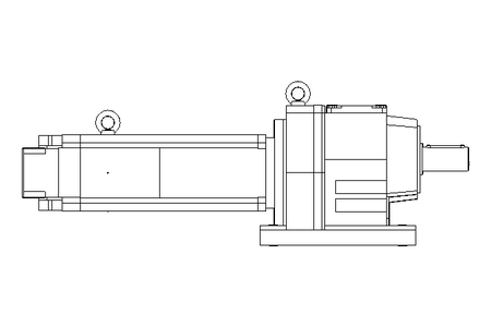 SPUR GEARED MOTOR