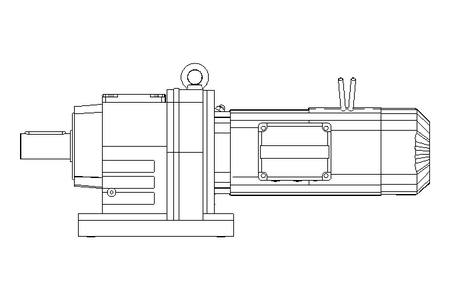 SPUR GEARED MOTOR