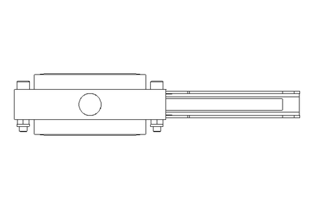 Butterfly valve B DN065 OVO MA V