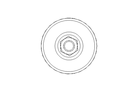 Gelenkfuß D=80 H=254 11000N M16