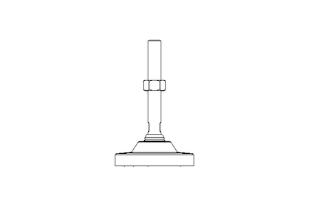 Gelenkfuß D=125 H=200 45000N M20