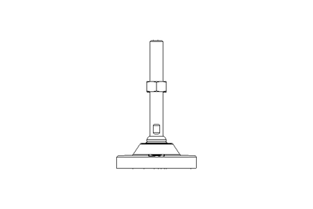 Gelenkfuß D=125 H=200 45000N M20