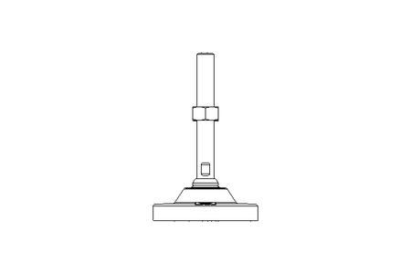 Gelenkfuß D=125 H=200 45000N M20