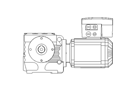 WORM GEAR MOTOR