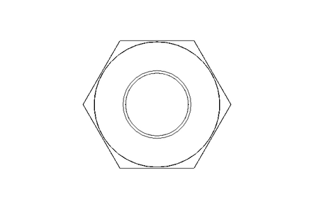 Shear nut M6 A2