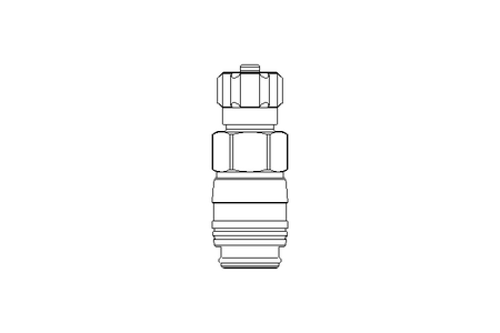 Quick coupling socket KD3-CK-4