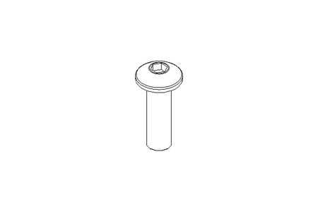 Flat head screw M5x16 A2 ISO7380