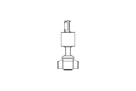 Aseptic seat valve SA DN065 130 NC H