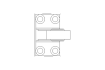 Clevis foot mounting