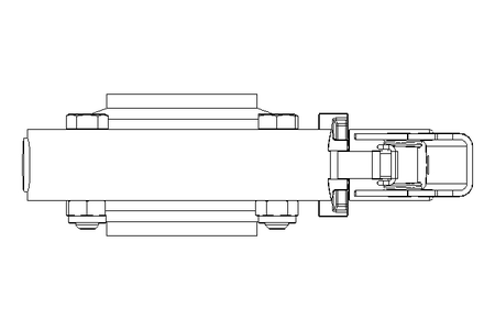 Butterfly valve B DN050 WVW MA F