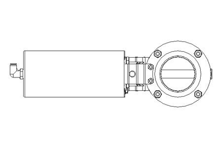 Butterfly valve B DN065 WVW NC F