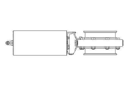 Butterfly valve B DN100 CVC NC E EX